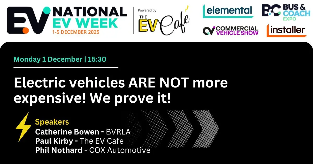 Electric vehicles ARE NOT more expensive! We prove it!