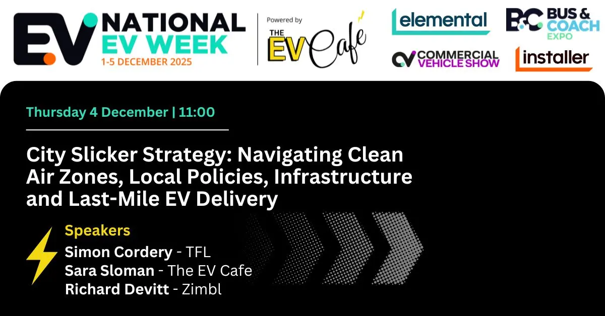 City Slicker Strategy: Navigating Clean Air Zones, Local Policies, Infrastructure and Last-Mile EV Delivery